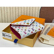 Louis Vuitton Victorine LV x TM Wallet White 12x9.5x2.5cm - 4