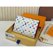 Louis Vuitton Victorine LV x TM Wallet White 12x9.5x2.5cm - 2