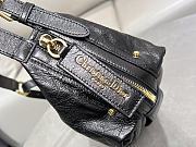 Dior Small D-Journey Bag Calfskin Black 25.5x14.5x14cm - 3