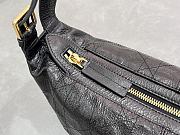 Dior Small D-Journey Bag Calfskin Black 25.5x14.5x14cm - 2