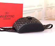 Valentino Garavani Black Studded Waist Bag 20x11x8cm - 5