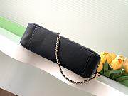 Chanel Shopping Tote Bag Black Lambskin Gold 32x24x12cm - 5