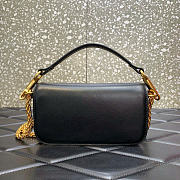 Valentino Garavani Small Loco Black Shoulder Bag 20x11x5cm - 5