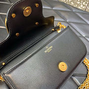 Valentino Garavani Small Loco Black Shoulder Bag 20x11x5cm - 3