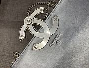 Chanel 23P Flap Bag Silver 18x10x3.5cm - 2