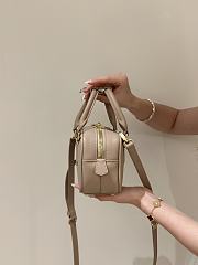 Miu Miu Arcadie Leather Bag Rose 23x10x8cm - 5