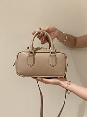 Miu Miu Arcadie Leather Bag Rose 23x10x8cm - 4