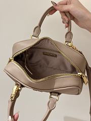 Miu Miu Arcadie Leather Bag Rose 23x10x8cm - 3