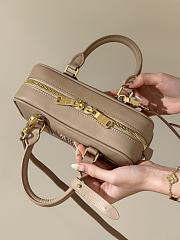 Miu Miu Arcadie Leather Bag Rose 23x10x8cm - 2