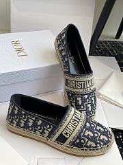 Dior Oblique Granville Espadrille Deep Blue - 4