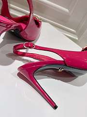 Dolce & Gabbana Slingback Pink Pump Patent 9.5cm - 4
