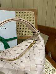 Bottega Veneta Mini Wallace Shoulder Bag Light Pink 20x13x9.5cm - 6