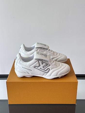 Louis Vuitton LV Footprint Soccer White Sneaker 