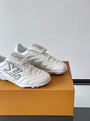 Louis Vuitton LV Footprint Soccer White Sneaker  - 2