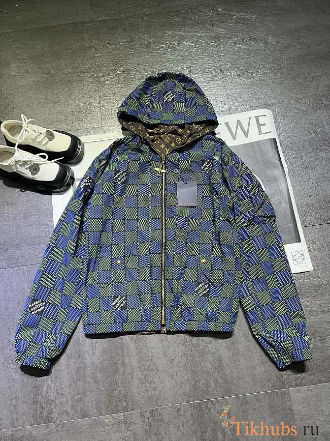 Louis Vuitton LV Damier Reversible Windbreaker Jacket - 1