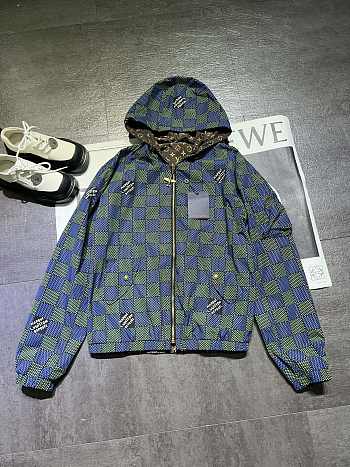 Louis Vuitton LV Damier Reversible Windbreaker Jacket