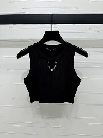 Louis Vuitton LV Ribbed Crop Top