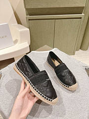 Diro Granville Espadrille Black Flat - 4