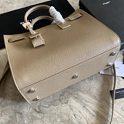 YSL Sac De Jour Soft Grained Leather Beige 26cm - 3