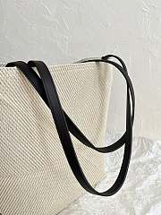 Loewe Puzzle Fold Tote Cotton Jacquard 31.5x14.5x25.5cm - 4