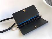 Bvlgari Logo Infinitum Chain Wallet Black 19x10.5x4.5cm - 3