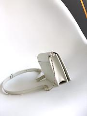 Bvlgari Logo Infinitum Chain Wallet White 19x10.5x4.5cm - 5