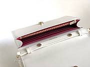 Bvlgari Logo Infinitum Chain Wallet White 19x10.5x4.5cm - 2