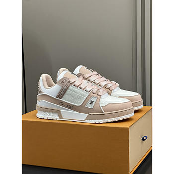 Louis Vuitton LV Trainer White Pink Sneaker