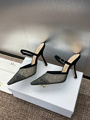 Dior Capture Heeled Mule 9.5cm - 4