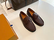 Louis Vuitton LV Red Wine Loafer - 1