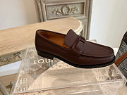 Louis Vuitton LV Red Wine Loafer - 3