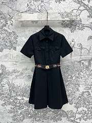 Miu Miu Panama Cotton Dress - 1