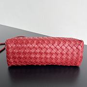 Bottega Veneta Small East/West Andiamo Red 29x18x10cm - 5