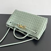 Bottega Veneta Small East/West Andiamo Mint 29x18x10cm - 6