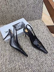 YSL Leather Babylone Slingback Pumps 9cm - 3