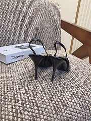 YSL Leather Babylone Slingback Pumps 9cm - 2