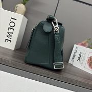 Loewe Large Puzzle Bag Calfskin Green 33x21.5x14.7cm - 5