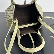Bottega Veneta Small Pinacoteca Bag Green 24x15x12cm - 6