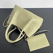 Bottega Veneta Small Pinacoteca Bag Green 24x15x12cm - 4