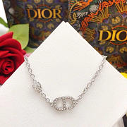 Dior Petit CD Bracelet Silver-Finish White Crystals - 3