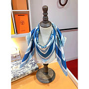 Dior Toile De Jouy Mexico 90 Square Scarf 90x90cm - 5