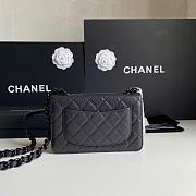 Chanel Wallet Chain Woc Black Caviar 19cm - 5