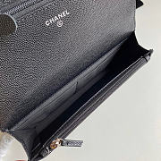 Chanel Wallet Chain Woc Black Caviar 19cm - 3