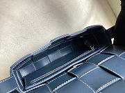 Bottega Veneta Cassette Bag Deep Blue 23x15x5cm - 5