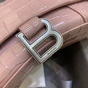 Balenciaga Mini Hourglass Bag Light Pink 19x8x11cm - 5