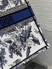 Dior Large Book Tote Around The World Blue 42x18x35cm - 6