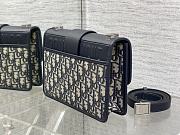 Dior 30 Montaigne Bag Blue 24x17x8cm - 4
