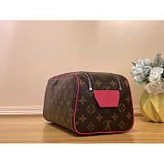 Louis Vuitton LV Dopp Kit Toilet Pouch Pink 28x15x16cm - 6