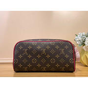 Louis Vuitton LV Dopp Kit Toilet Pouch Pink 28x15x16cm - 5
