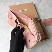 Miu Miu Wallet Pink 10.5x10x3cm - 5
